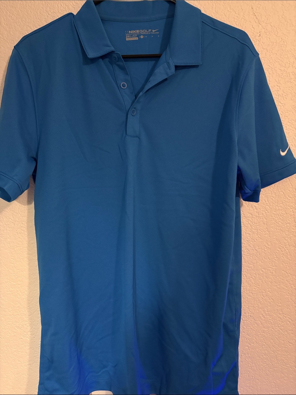 Nike Men’s Blue Dri-FIT Golf Polo